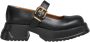 Marni Loafers & ballerina schoenen High Sole Maryjane in zwart - Thumbnail 8