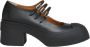 Marni Leren pablo triple-gesp mary jane schoen Black Dames - Thumbnail 1