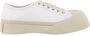 Marni Witte Sneakers Regular Fit Geschikt voor Alle Temperaturen 100% Leer White - Thumbnail 1