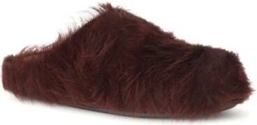Marni Luxe Langharige Fussbett Muiltjes