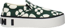 Marni Fabric Slip-On Loafers