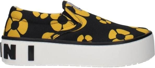 Marni Fabric Slip-On Loafers