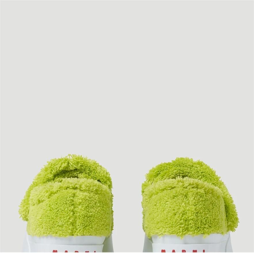 Marni Harige Weef Sneakers Green Dames - Foto 3