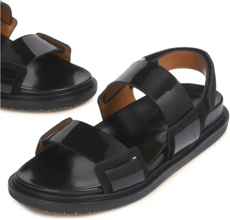 Marni Fussbett Double-Strip Sandalen - Foto 2