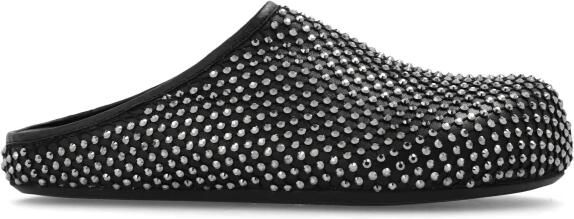 Marni Fussbett leren slippers
