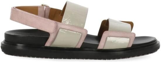 Marni Fussbett Sandalen met Dubbele Band