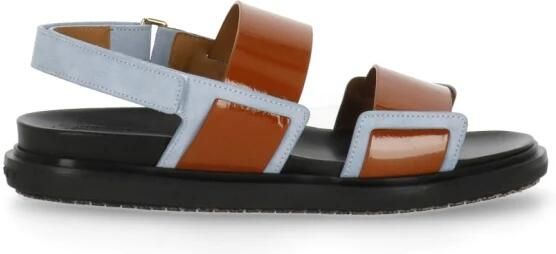 Marni Fussbett Sandalen met dubbele band