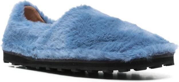 Marni Instapschoenen van imitatiebont - Foto 4