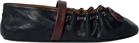 Marni Leren Ballerina's