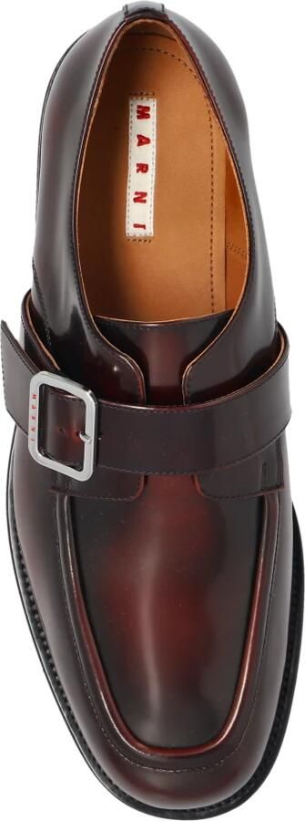 Marni Leren band schoenen - Foto 5