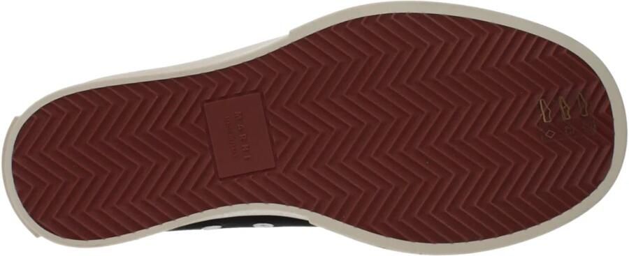 Marni Low-Top Sneakers Lace Pablo Sneakers Leather Black in zwart - Foto 2