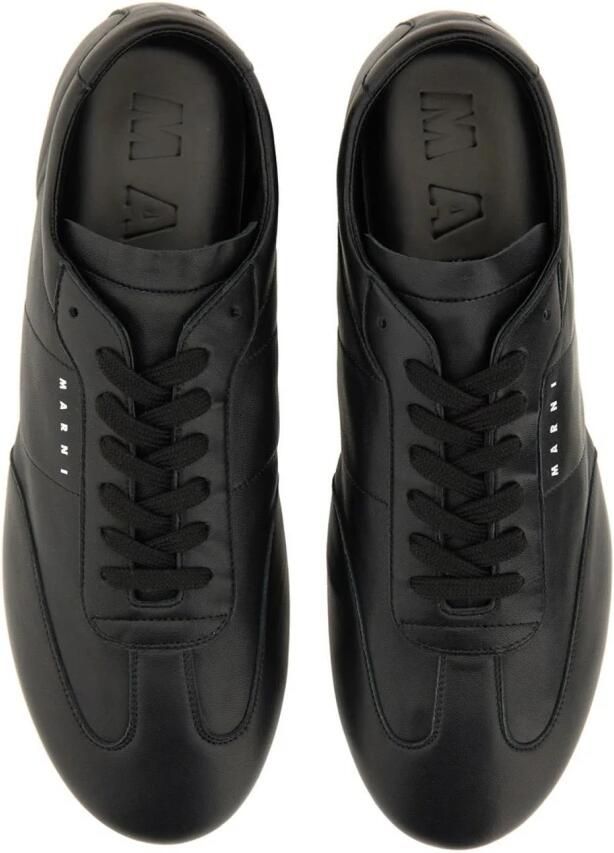 Marni Leren Lage Sneakers - Foto 2