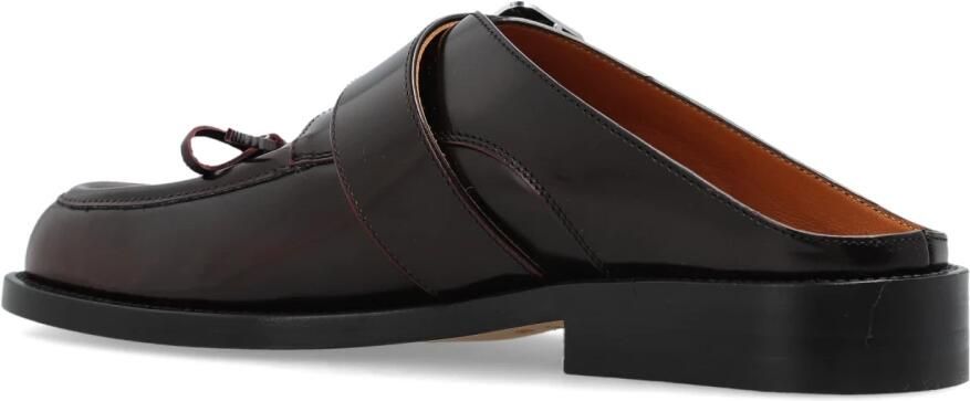 Marni Leren Mules - Foto 5