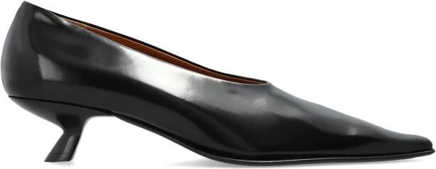 Marni Leren Schoenen met Hak