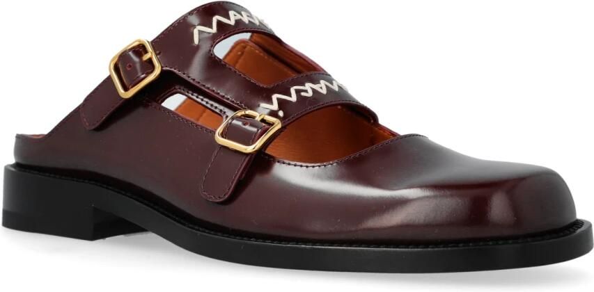 Marni Bordeaux Loafer Schoenen Elegant Comfort - Foto 4