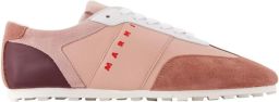 Marni Leren sneaker met logo