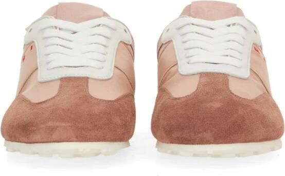 Marni Leren sneaker met logo - Foto 4