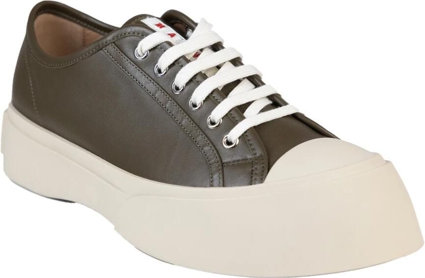 Marni Leren Sneakers Regular Fit