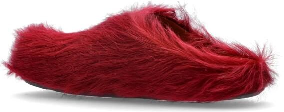 Marni Long Hair Calfskin Fussbett Sabot - Foto 5