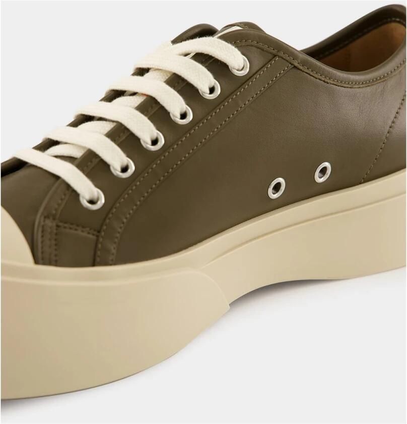 Marni Pablo Low-Top Leren Sneakers - Foto 2
