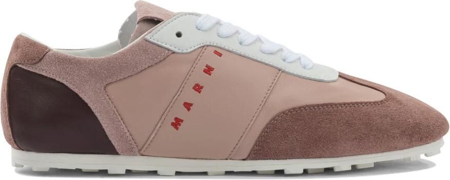 Marni Softy Soccer Leather Sneaker