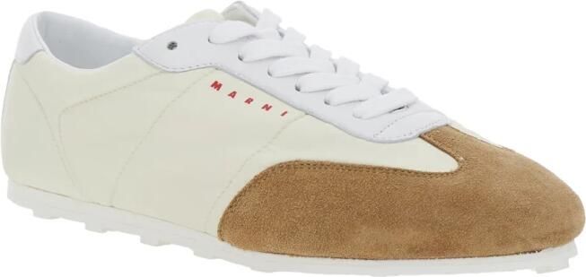 Marni Witte Sneakers voor een stijlvolle look