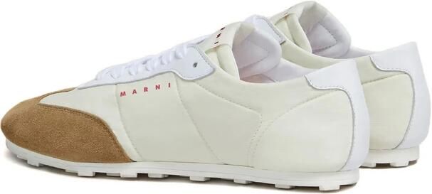 Marni Witte Suède Veterschoenen