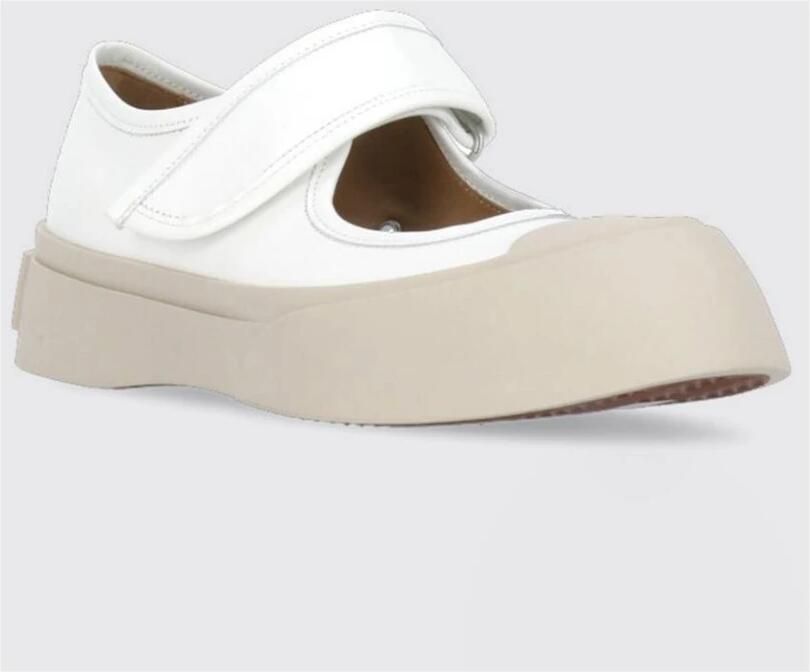 Marni Zwarte Mary Jane Klittenband Schoenen