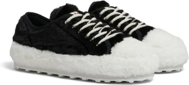 Marni Witte Sneakers Teddy Shearling Bicolor White Heren - Foto 2