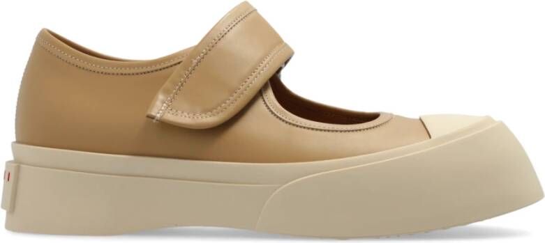 Marni Low-Top Sneakers Mary Jane Sneakers in bruin