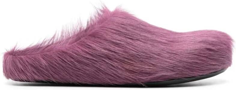 Marni Mauve Comfortabele Instap Sandalen