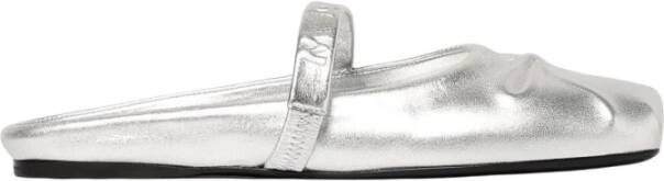 Marni Metallic Leren Ballerina`s