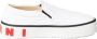 Marni Slip-On Sneakers met Achterkant Maxi Logo White Heren - Thumbnail 1