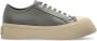 Marni Grijze Leren Veterschoenen met Platform Gray Dames - Thumbnail 5