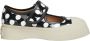 Marni Zwarte Witte Leren Sneakers Mary Jane Stijl Black Dames - Thumbnail 1