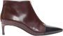 Marni Pre-owned Leather boots Brown Dames - Thumbnail 1