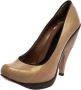 Marni Pre-owned Leather heels Beige Dames - Thumbnail 1