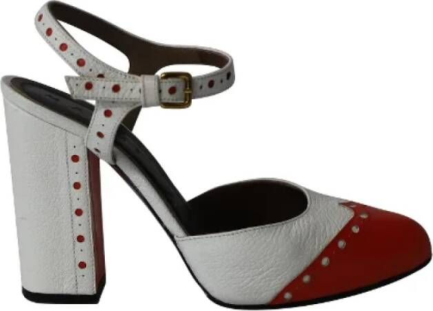 Marni Pre-owned Leather heels Multicolor Dames