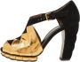 Marni Pre-owned Leather sandals Black Dames - Thumbnail 1