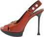 Marni Pre-owned Leather sandals Brown Dames - Thumbnail 1