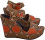Marni Pre-owned Leather sandals Brown Dames - Thumbnail 1