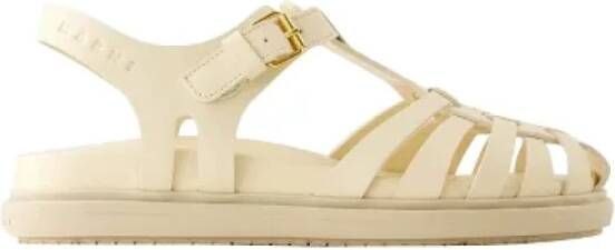 Marni Pre-owned Leather sandals White Dames