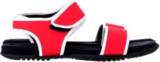 Marni Pre-owned Plastic sandals Red Dames