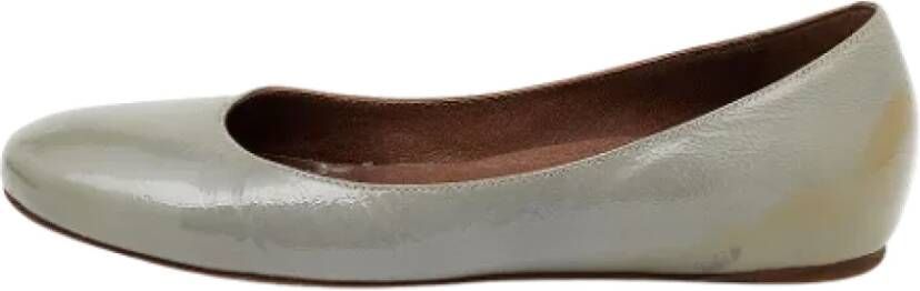 Marni Pre-owned Platte schoenen Gray Dames