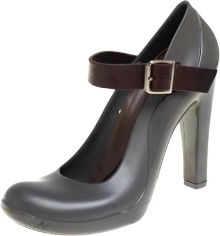 Marni Pre-owned Rubber heels Gray Dames