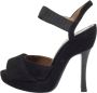 Marni Pre-owned Suede sandals Black Dames - Thumbnail 1