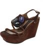 Marni Pre-owned Suede sandals Brown Dames - Thumbnail 1