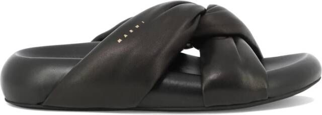 Marni Bubble slides Black Dames