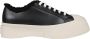Marni Low-Top Sneakers Pablo Lace Up Shearling Sneakers Black in zwart - Thumbnail 1