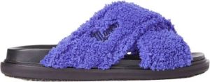 Marni Sliders Blauw Dames